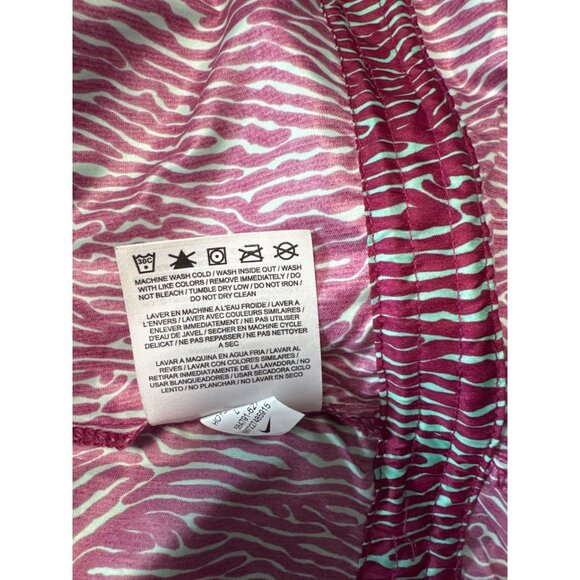 Nike Full Zip Hooded Windrunner Jacket in Purple and Mint Zebra Size L - Picture 10 of 12